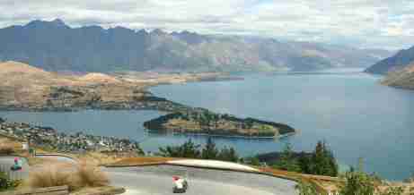 Anyone can try the Luge with stunning vistas above Queenstown