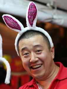 If you happen to be in Chinatown on Lunar New Year and you see this guy, take his picture.